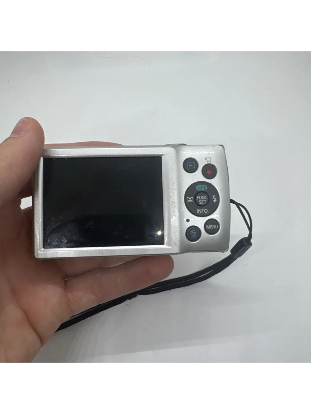 Canon PowerShot ELPH 180 Optical Zoom Compact Digital Camera For Parts Not Work